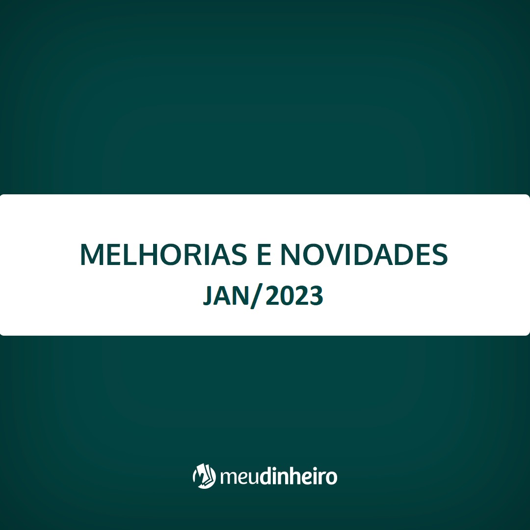 Novidades do Mês de Janeiro 2023