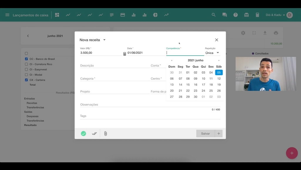 Curso MD360 - Aprenda controlar suas finanças utilizando o Meu Dinheiro