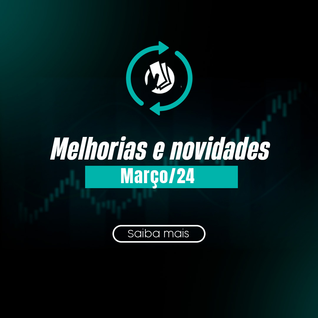 Melhorias e Novidades Controle Financeiro Meu Dinheiro - Março 2024