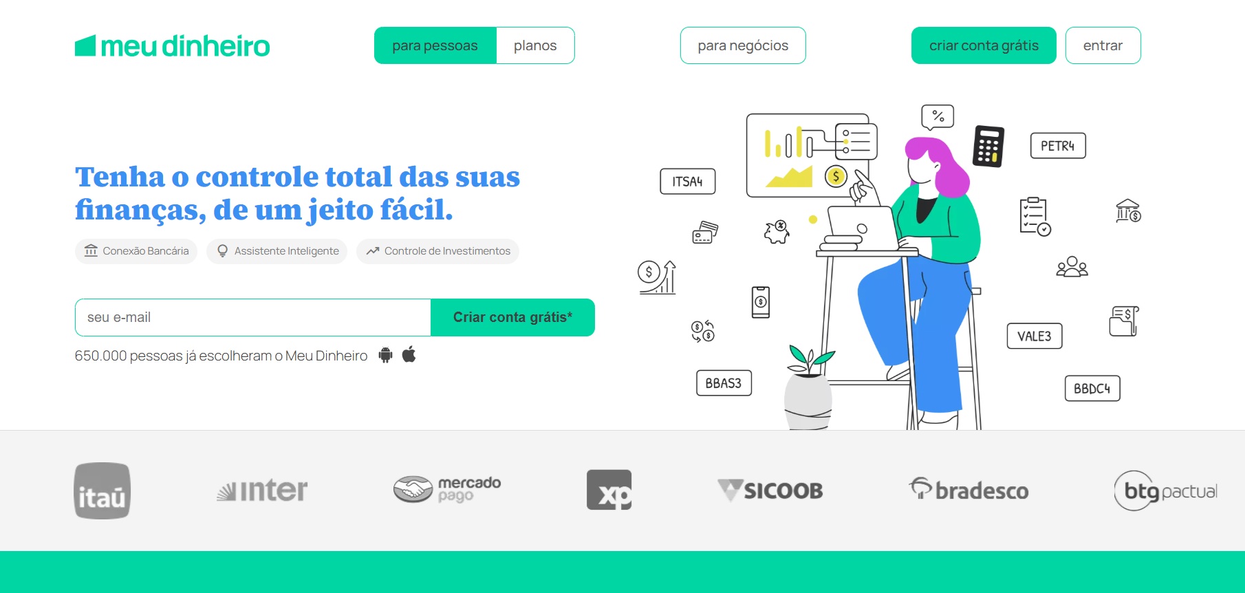 O seu controle financeiro está de cara nova!